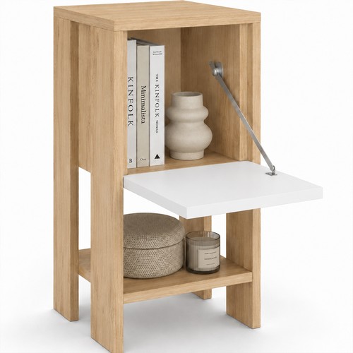 Comodino mobiletto ripiani - comodino, 2