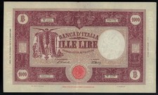 Italy - 1000 Lire 1947 Pick 72