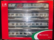 Rivarossi HR4274 FS Trenitalia Set 4 Carrozze GranConfort epoca V con patina leg