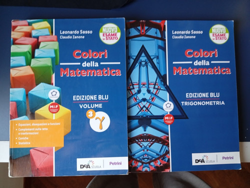 Colori della matematica blu - colori,