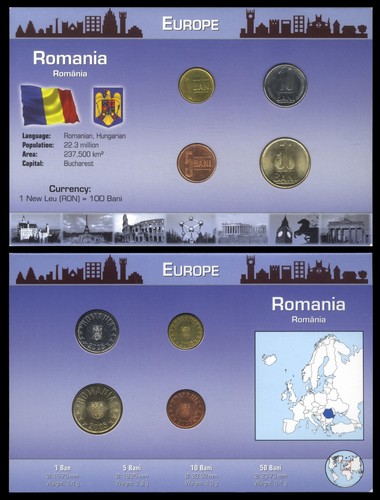 Romania serie monete pre - monete,