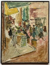 Dipinto olio espressionismo