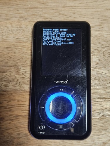 Sandisk sansa e280r - sansa, rhapsody