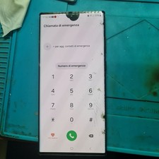 Samsung Schermo Rotto con Cornice per Galaxy S22 Ultra 5G