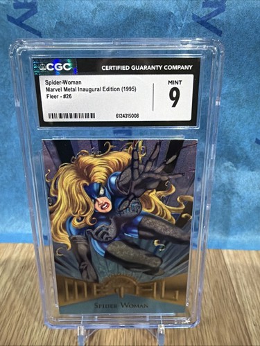 1995 marvel metal spider - 1995,
