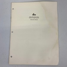 DBX Model 3BX Serie III