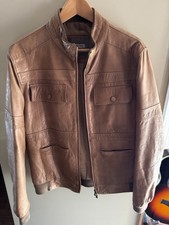 Giacca in pelle uomo marca