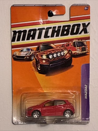 Matchbox mazda2 2009 rosso - mazda2,