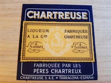 étiquette chartreuse jaune