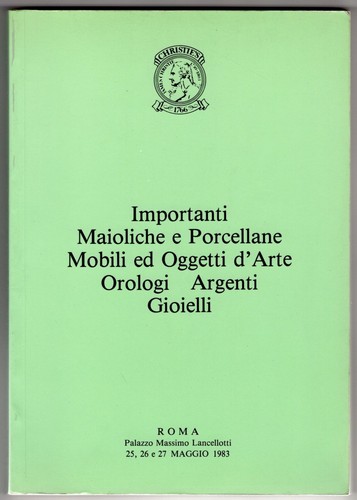 Christie roma maioliche - maioliche, e