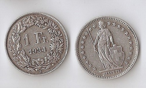 Svizzera franco 1934 b - svizzera,