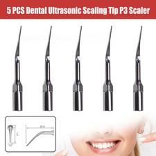 5PCS Ultrasuoni dentale perio Scaler punte Tips P3 Fit WOODPECKER EMS Manipolo