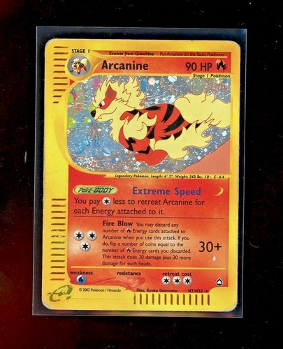 Aquapolis arcanine holo foil - holo,