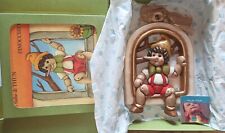 THUN Le Fiabe - Pinocchio - Formella cm 24 + Libro - Vintage - Introvabile