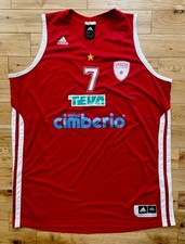 Canotta Basket Match Worn Pallacanestro Varese Pozzecco Meneghin Roosters Italia