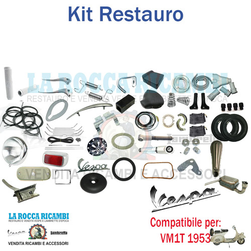 Kit restauro vespa - restauro, 1953