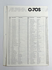 Original 1979 - Alpina