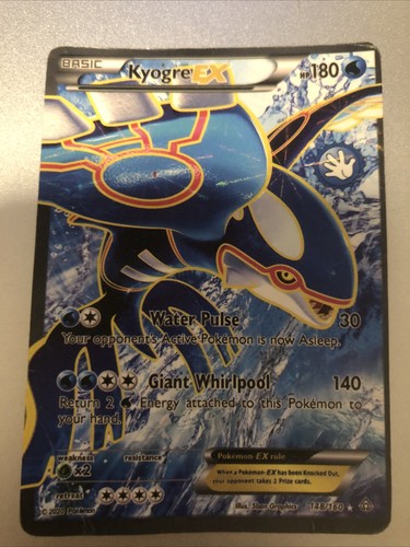 Carta pokémon kyogre - pokémon,