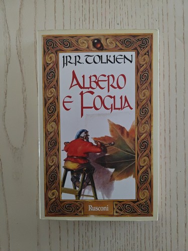 Jrr tolkien albero e - tolkien, foglia