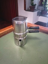  CAFFETTIERA NAPOLETANA  DA 3 TAZZE IN ACCIAIO INOX 18/8