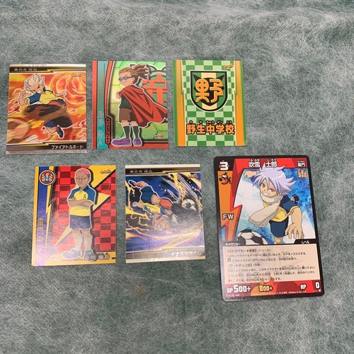 Inazuma eleven stickers 1 - 5,