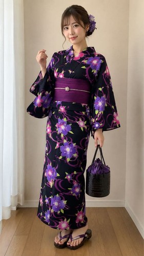 Yukata kimono estivo donna