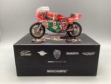 Modellino moto 1:12 Minichamps Museo Ducati 900 Racer IOM TT 1978 Hailwood IMBALLO ORIGINALE