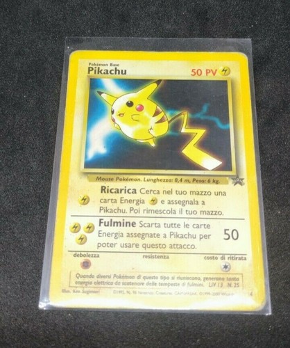 Carta pokemon pikachu - carta,