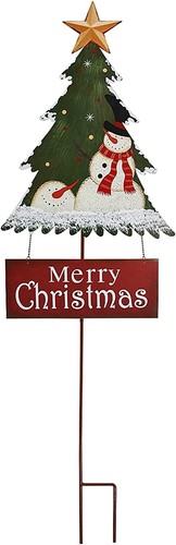 Buon natale palo giardino - palo, da