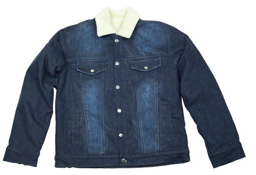 Giacca jeans foderata denim - foderata,