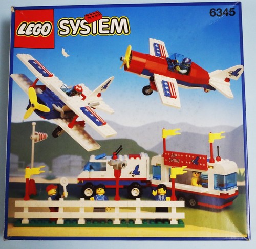 Lego 6345 aeroporto acrobatico - lego,