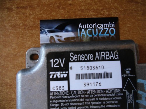 Centralina airbag 51803610 - centralina,