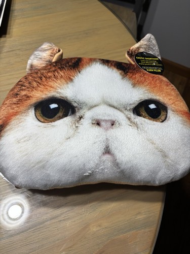 Cuscino viso gatto - , realistico