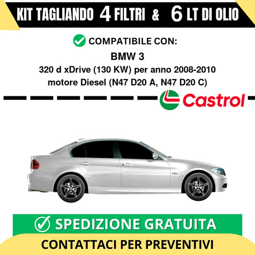 Tagliando per bmw 320d - per, 3
