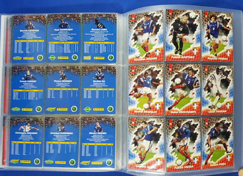 Panini foot cards 1998 set - -,