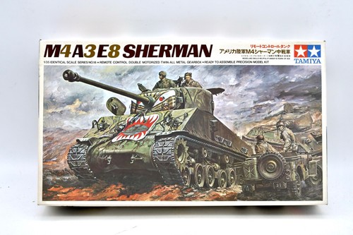 Vintage tamiya m4a3e8 sherman - tamiya,