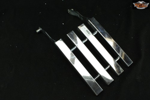 Portapacchi cromato per harley - per,