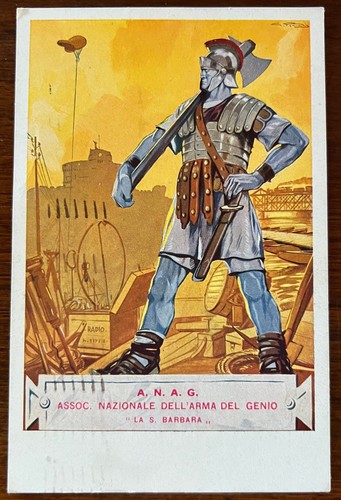 Cartolina militare assoc - cartolina,