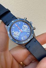 Silex Chronographe Skin Diver Calibre 13 H Purple Dial Swiss