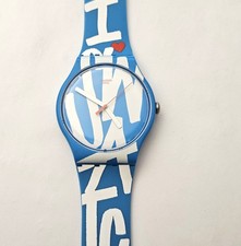 Swatch Standards new gent 2015 - SUOS103  - White In Blue - Leggermente usato