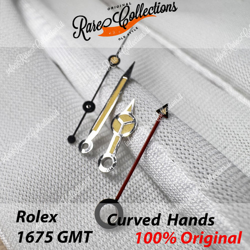 Set lancette hands - rolex, 1675