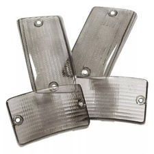 KIT PLASTICHE GEMME FRECCE NERO FUME' PER PIAGGIO VESPA FL2 HP 50 1991-1997 V5N2