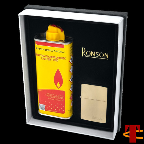 Ronson accendino oro lucido - ronson,