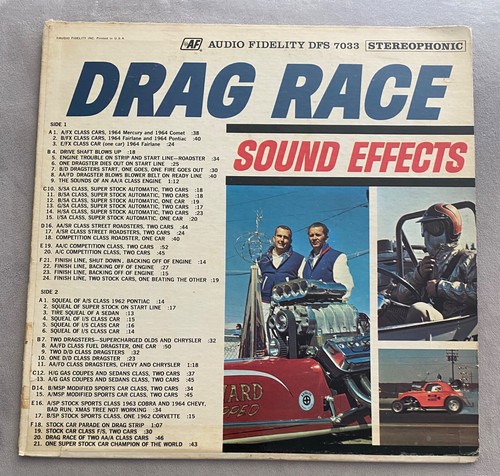 Drag race sound effects vinyl - effects,