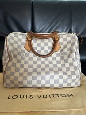 Borsa Louis Vuitton Speedy 30 Damier Azur Autentica