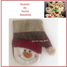 Guanto da forno natale presina