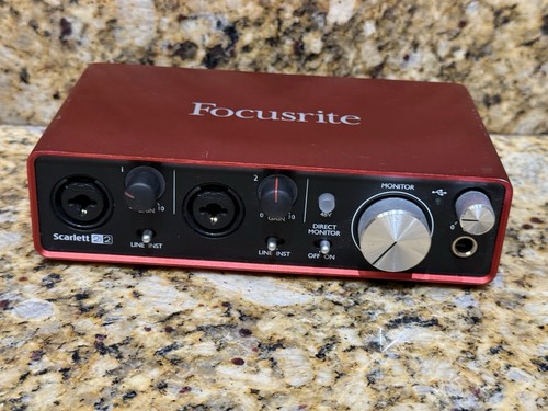 Focusrite scarlett 2i2 - scarlett, 2a