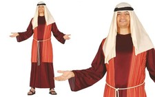 Costume pastore arabo rosso
