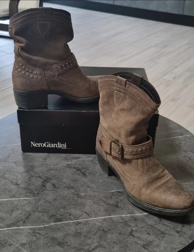 Stivaletto stile cowboy nero - stivaletto,