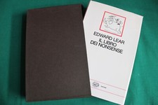 L68-EDWARD  LEAR-IL LIBRO DEI NONSENSE- EINAUDI STUCCIO VERSI DISEGNI OPERA ARTE
